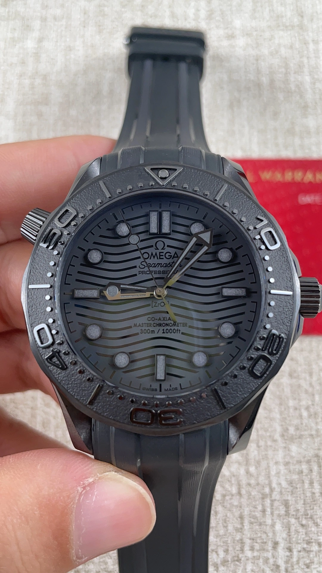 Neat CBD Factory Omega Seamaster Diver 300M 43.5mm “Black Black” Full Ceramic (210.92.43.20.01.003) 1:1 Super Clone – DD8806 Movement 285